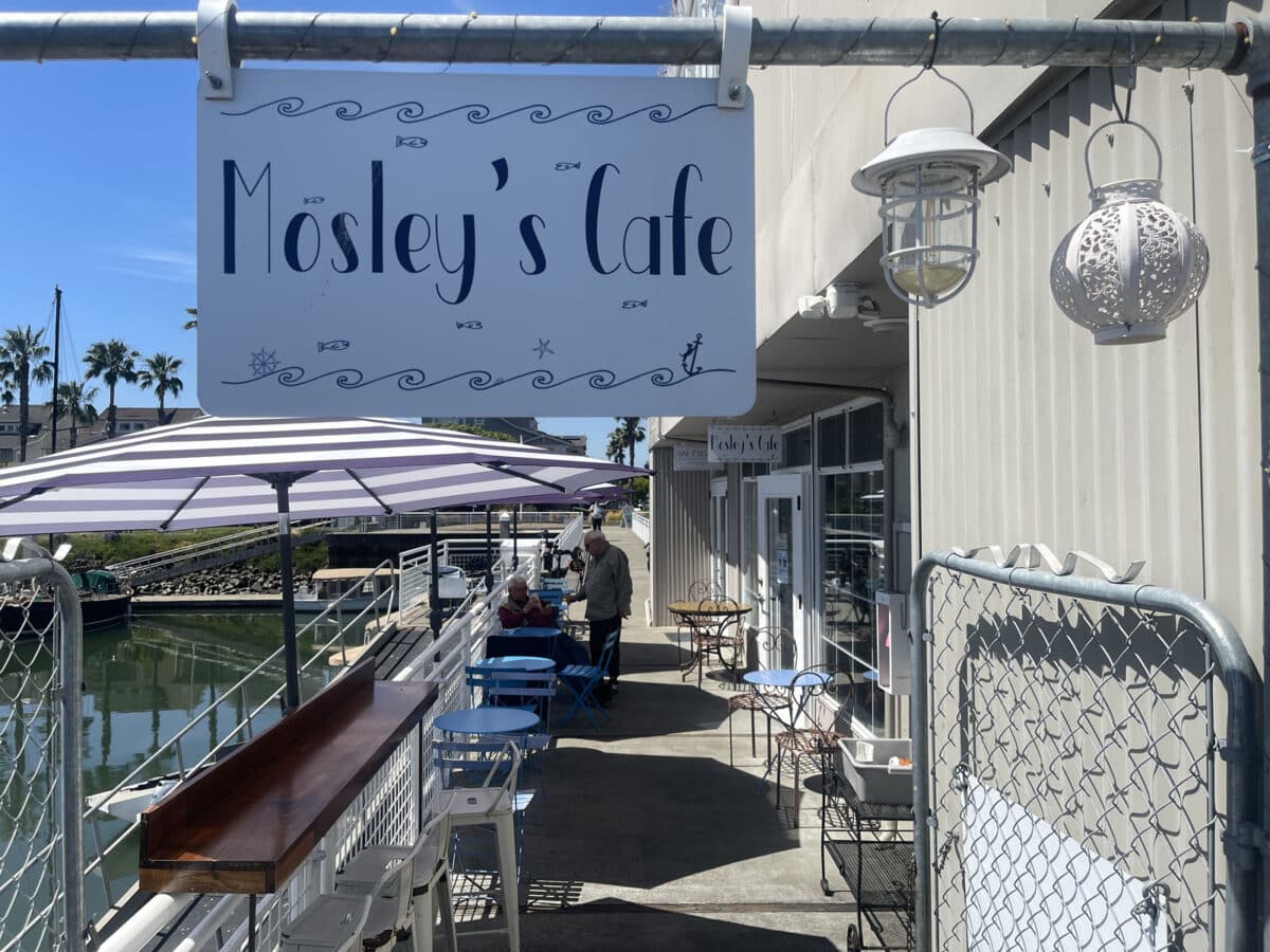 AlamedaPost - the sign at Mosley's Cafe