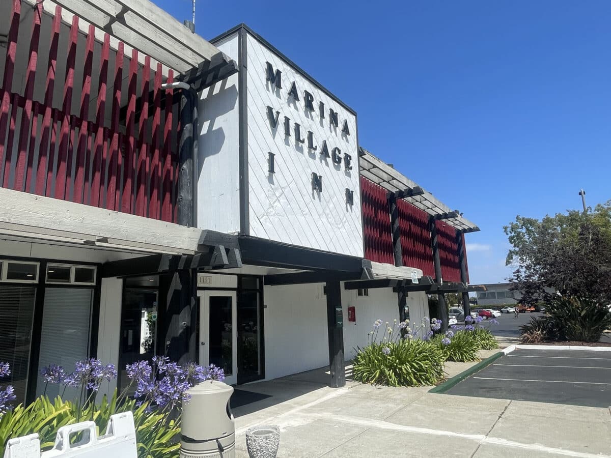 Alameda Post - the front of Marina Village Inn