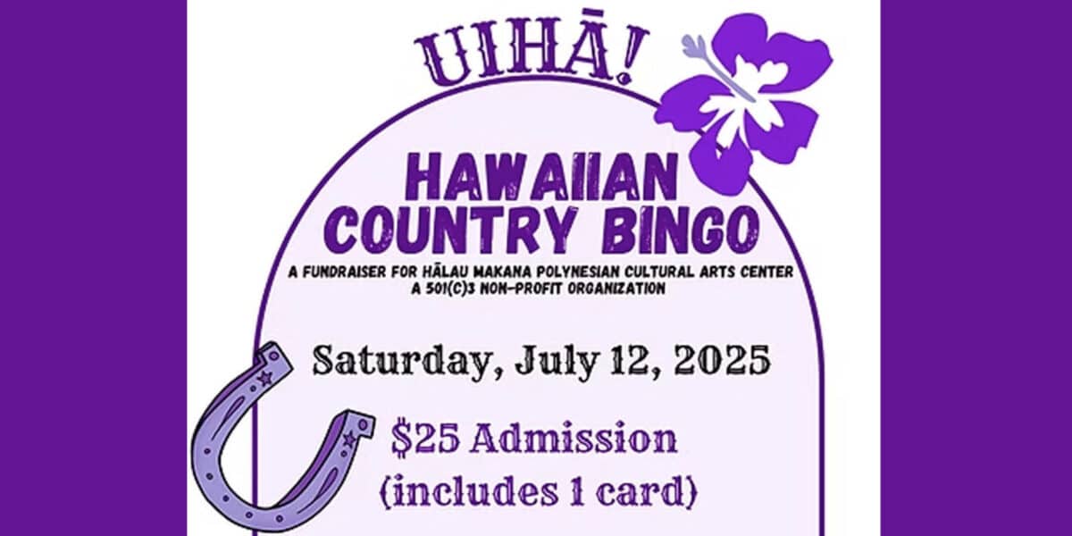 Alameda Post - the poster for Hawaiian Country Bingo