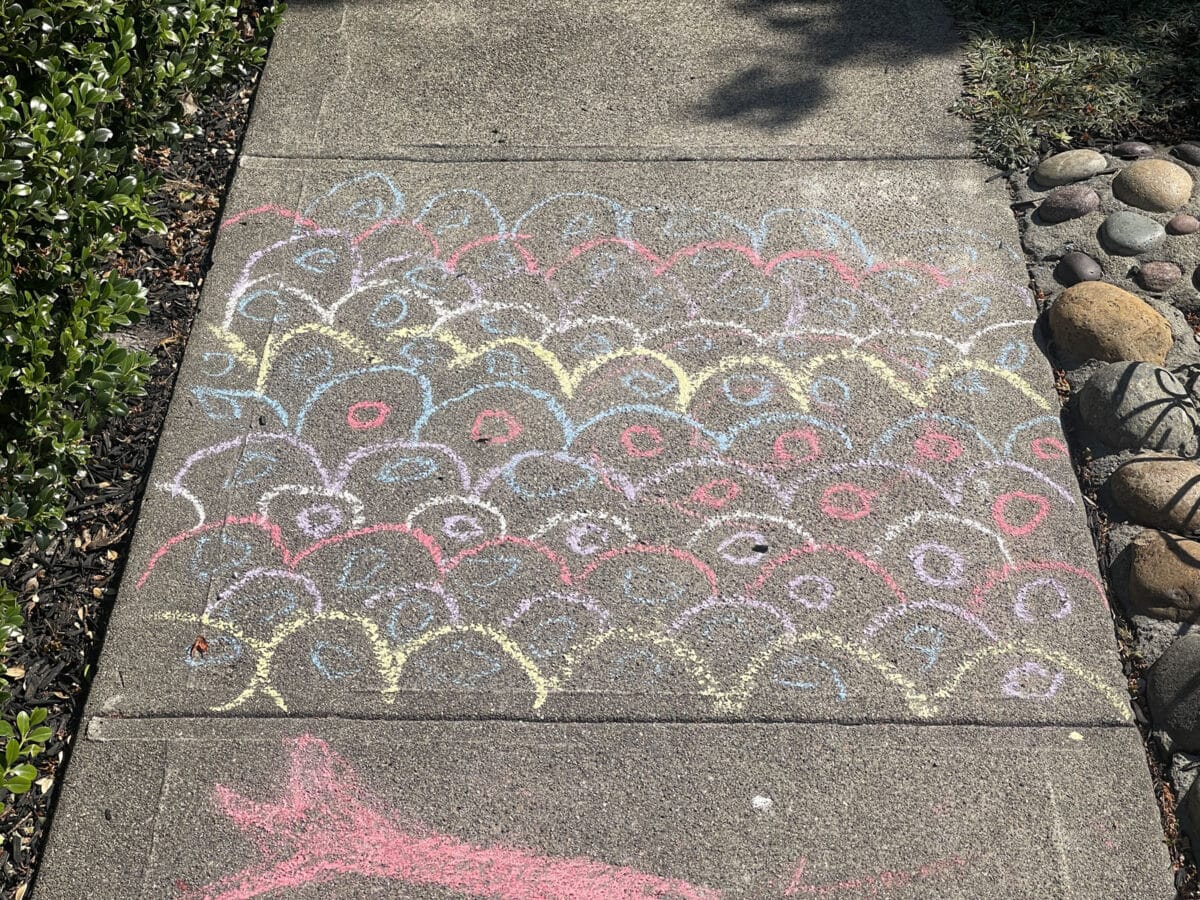Alameda Post - sidewalk art