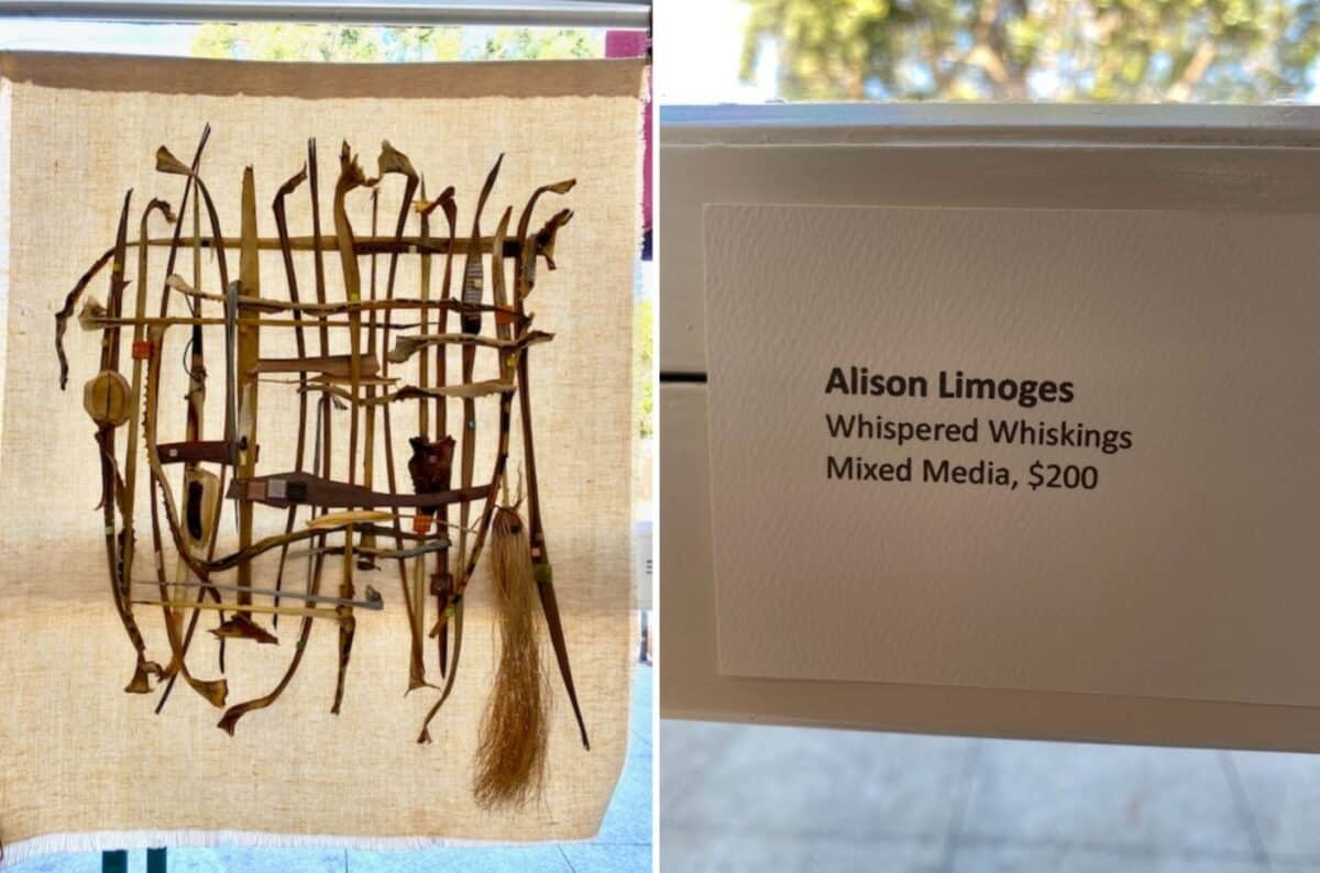 Alameda Post - a multimedia art project called Whispered whiskings by Alison Limoges