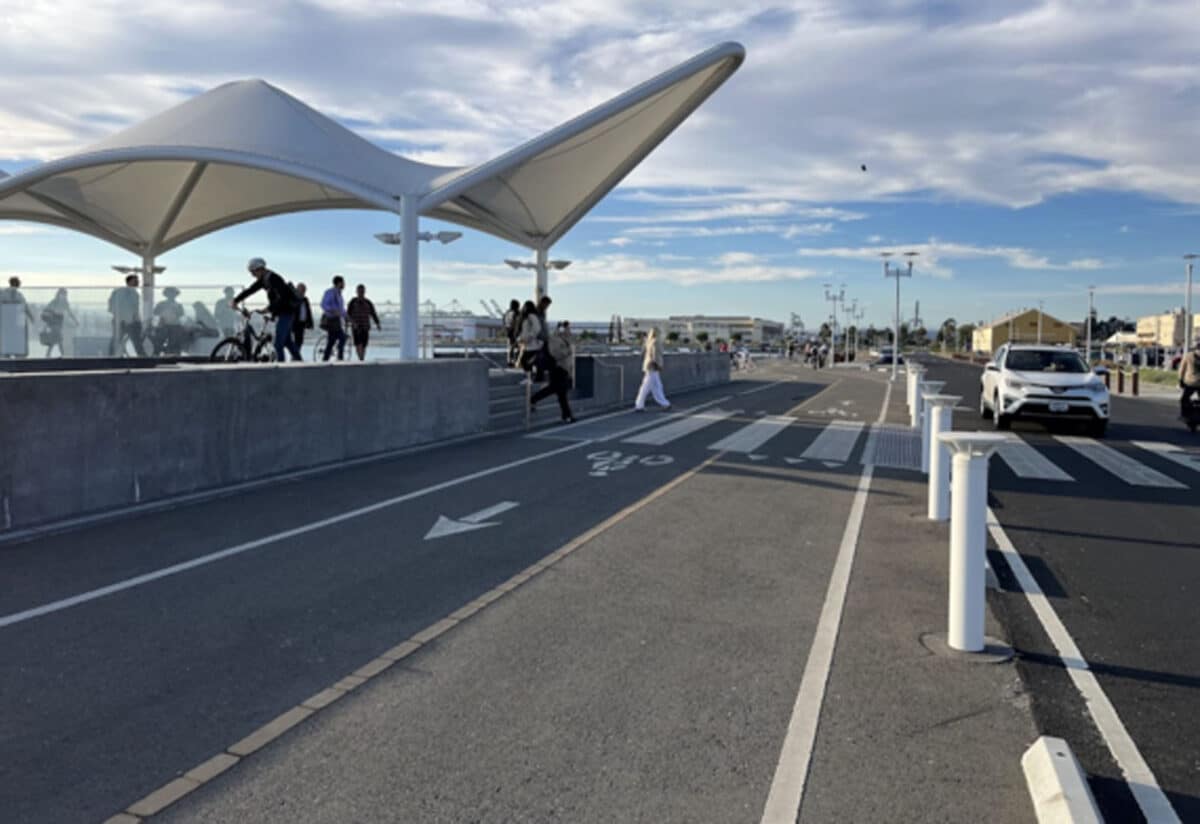 Alameda Post - the Seaplane Lagoon ferry terminal