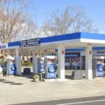 Alameda Post - the Mobil gas station on Central avenue
