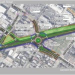 Alameda Post - A map of proposed construction for Clement and Tilden.