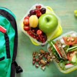 Alameda Post - A school backpack and a packed lunch.