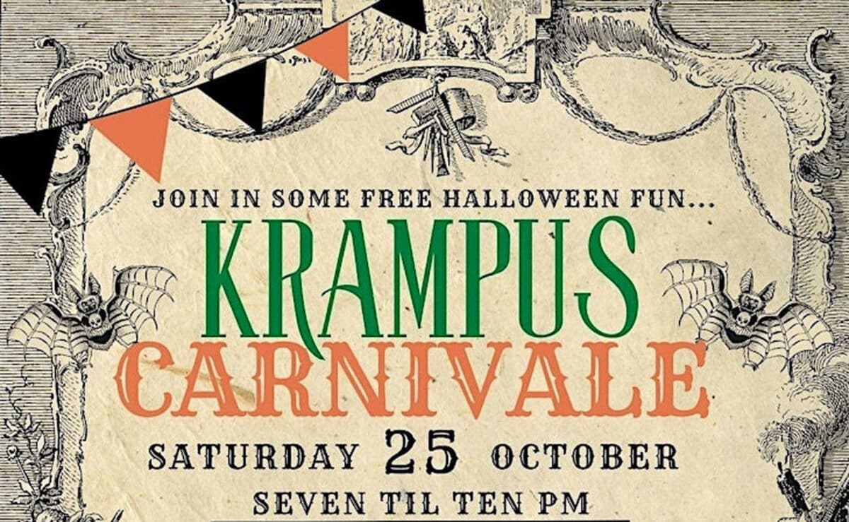 Alameda Post - The poster for the Krampus Carnivale.