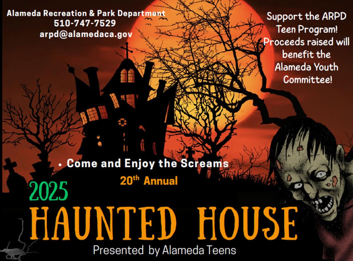 Alameda Post - The poster for the 2025 Alameda Teen Haunted House