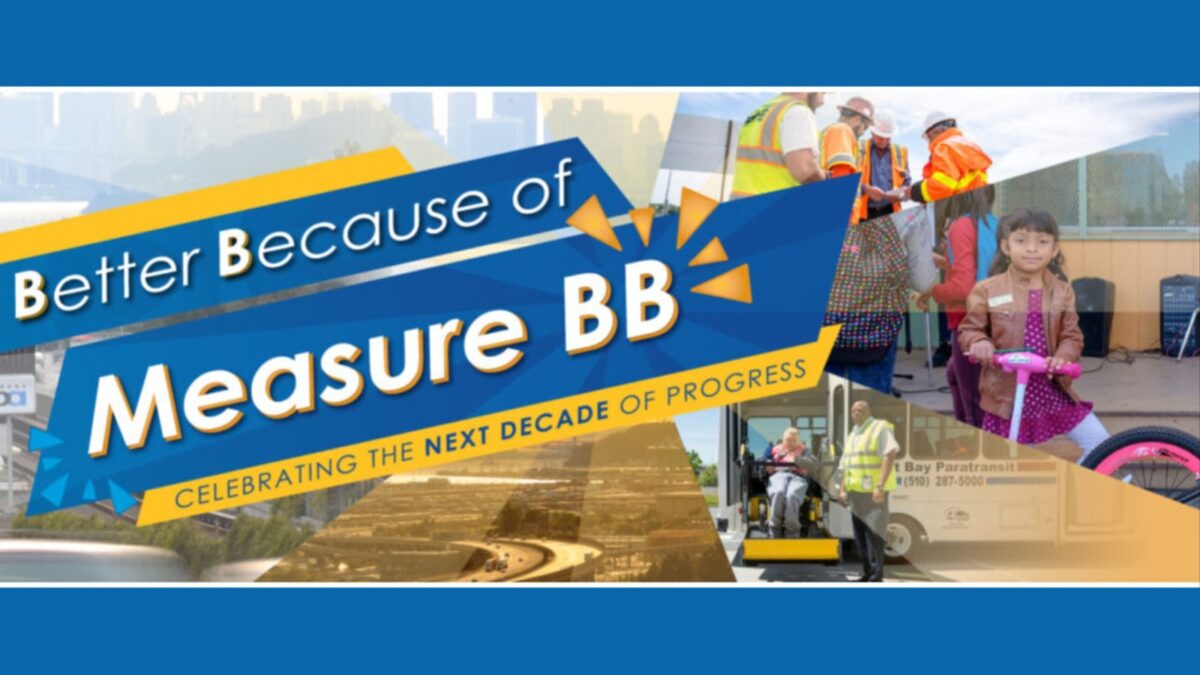 Alameda Post - A graphic that says Better Because of Measure BB.