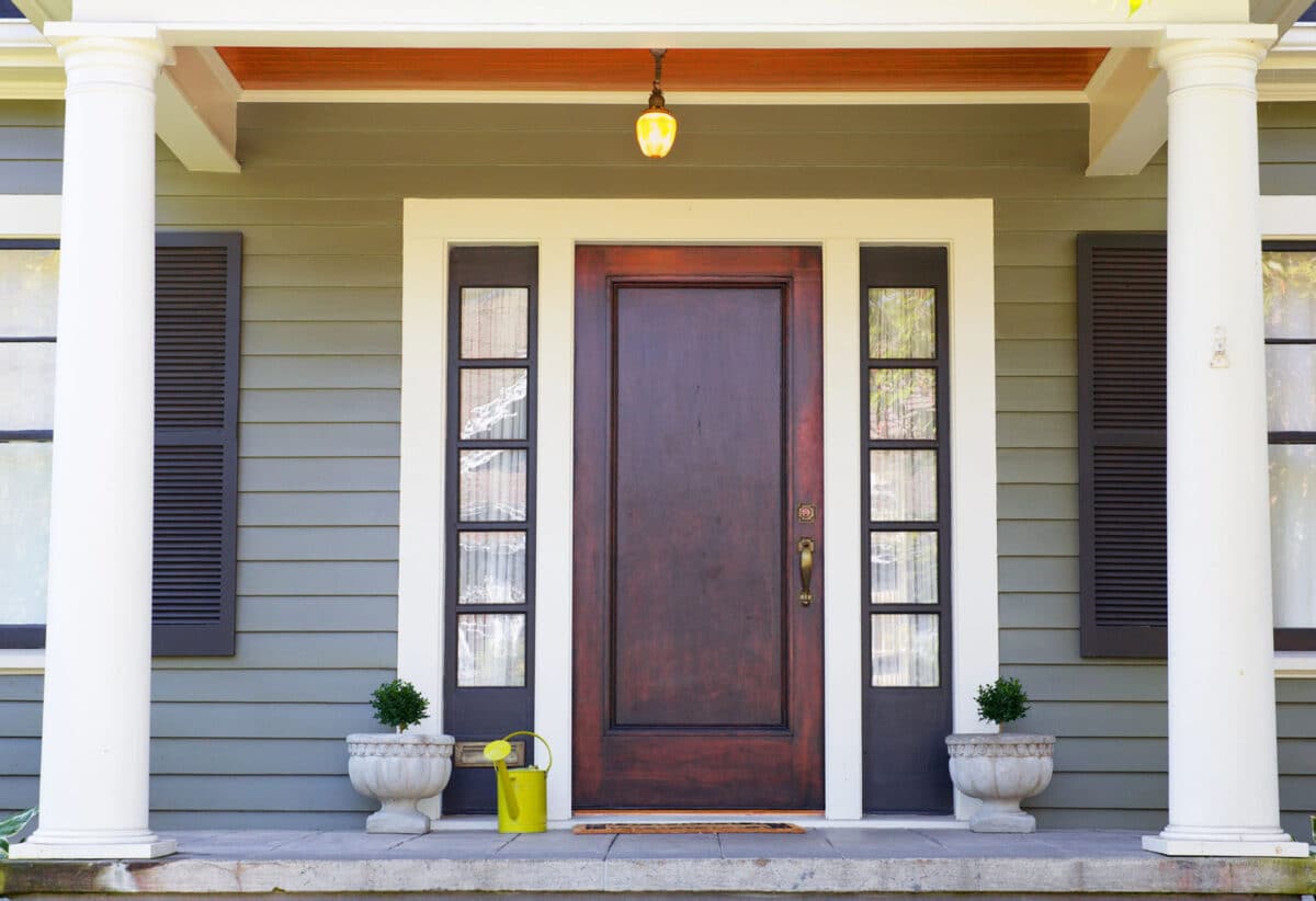 Alameda Post - A front door.