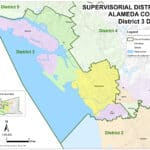 Alameda Post - A map of District 3 in Alameda County.