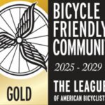 Alameda Post - a graphic that says "Bicycle Friendly Community 2025-2029 Gold"
