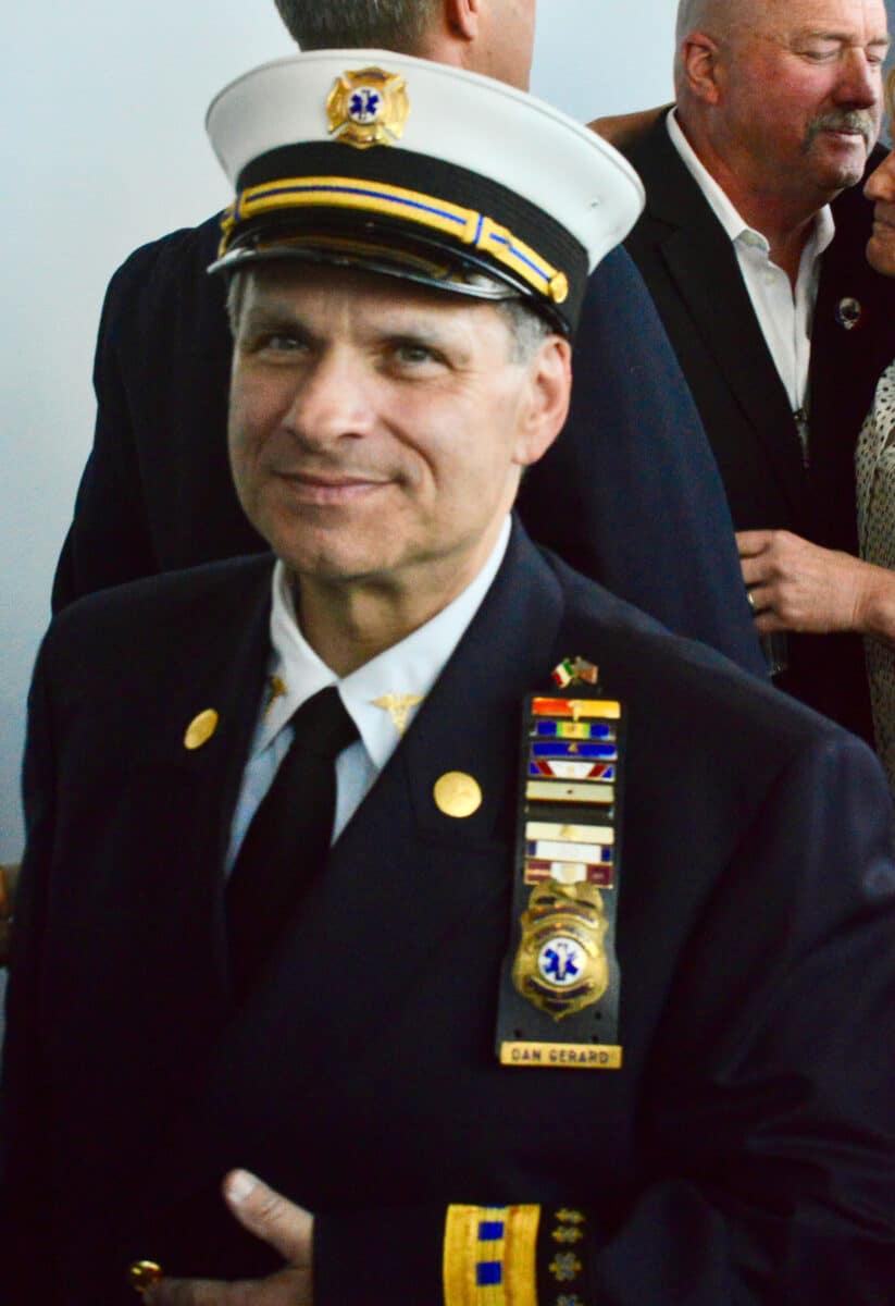 Alameda Post - A photo of a man in uniform. 