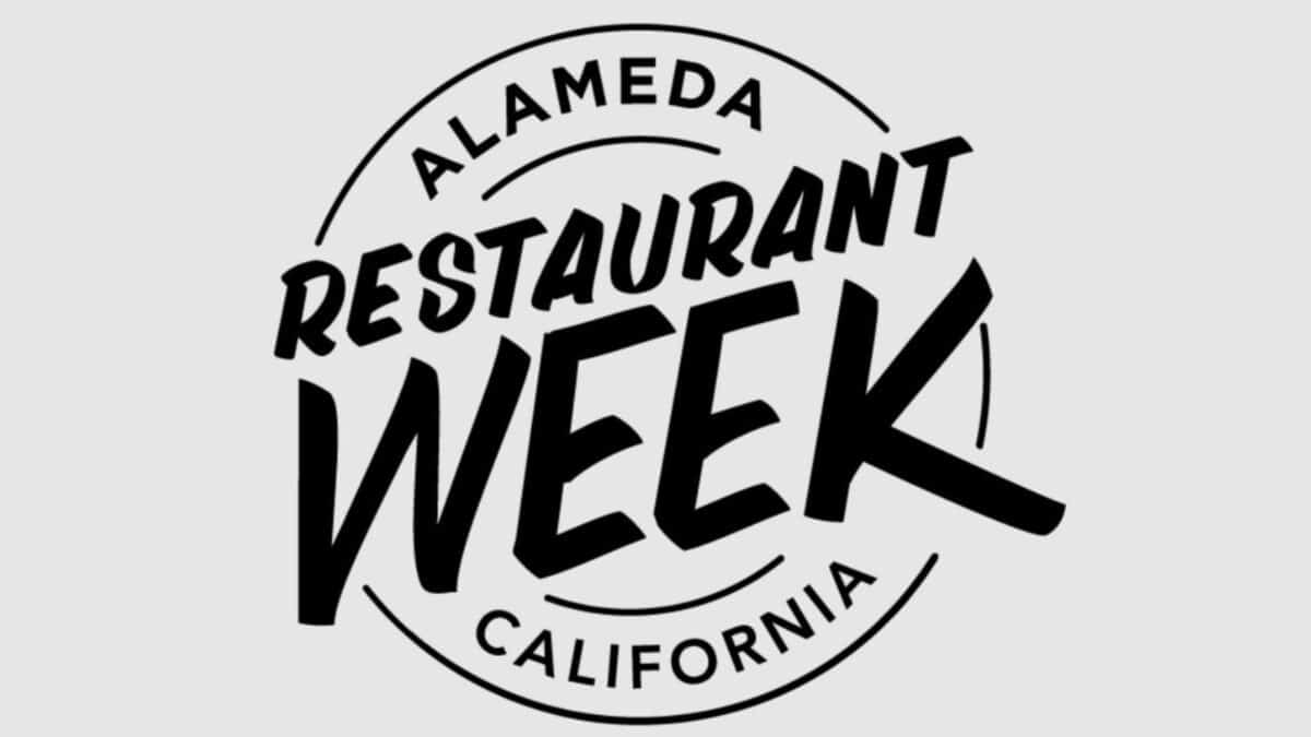 Alameda Post - The logo for Alameda Restaurant Week.