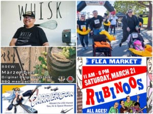 Alameda Post - A collage of posters and photos of events in Alameda this week.