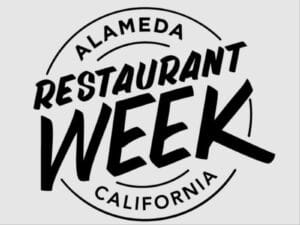 Alameda Post - The logo for Alameda Restaurant Week.