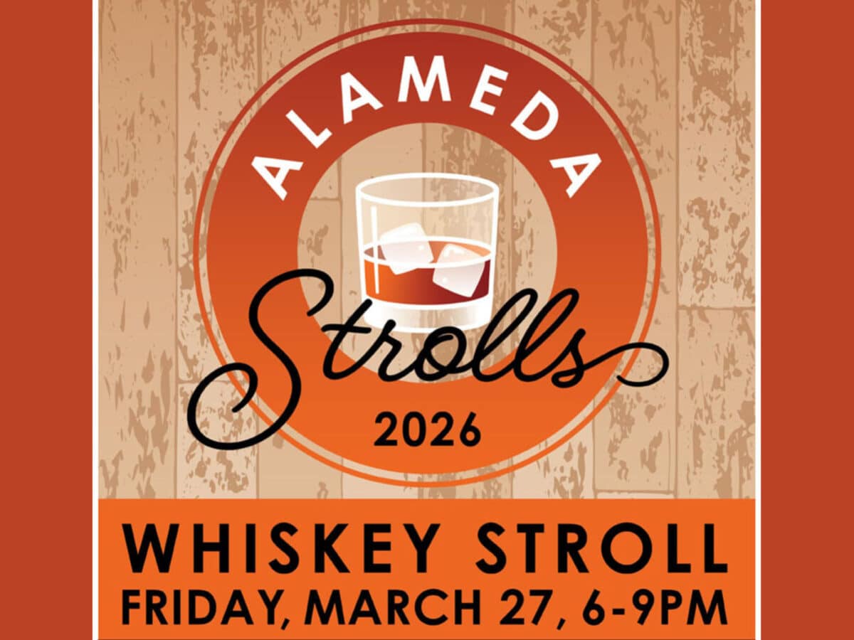 Alameda Post - The poster for the Whiskey Stroll.