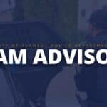 Alameda Post - A graphic from APD that says City of Alameda Police Department Scam Advisory.