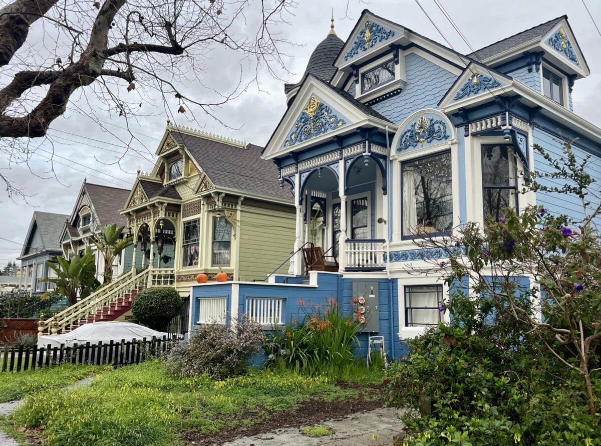 Alameda Post - Homes on Mozart Street in Alameda.