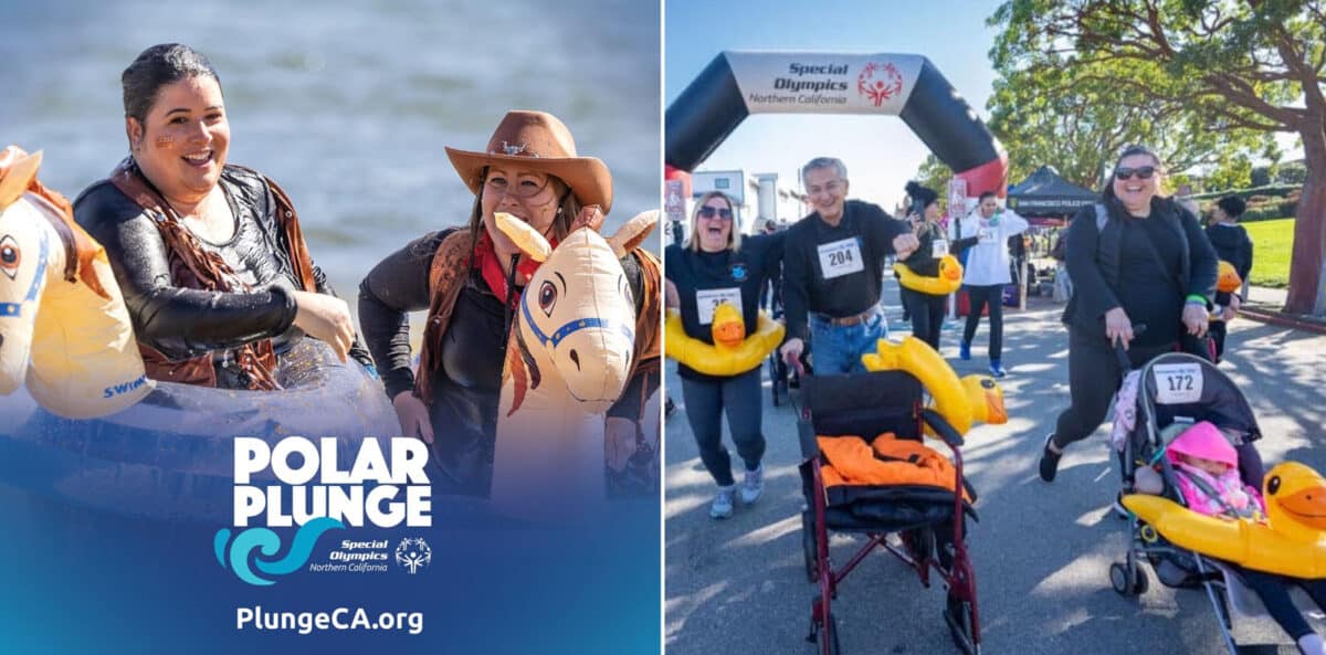 Alameda Post - Photos from participants in the Special Olympics polar plunge and 5k. 