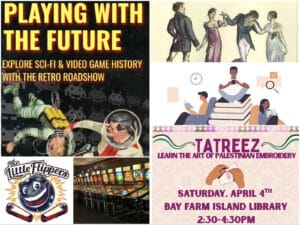 Alameda Post - A collage of posters and photos representing events this week.