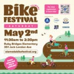 Alameda Post - The poster for the May 2nd Bike Festival in Alameda.