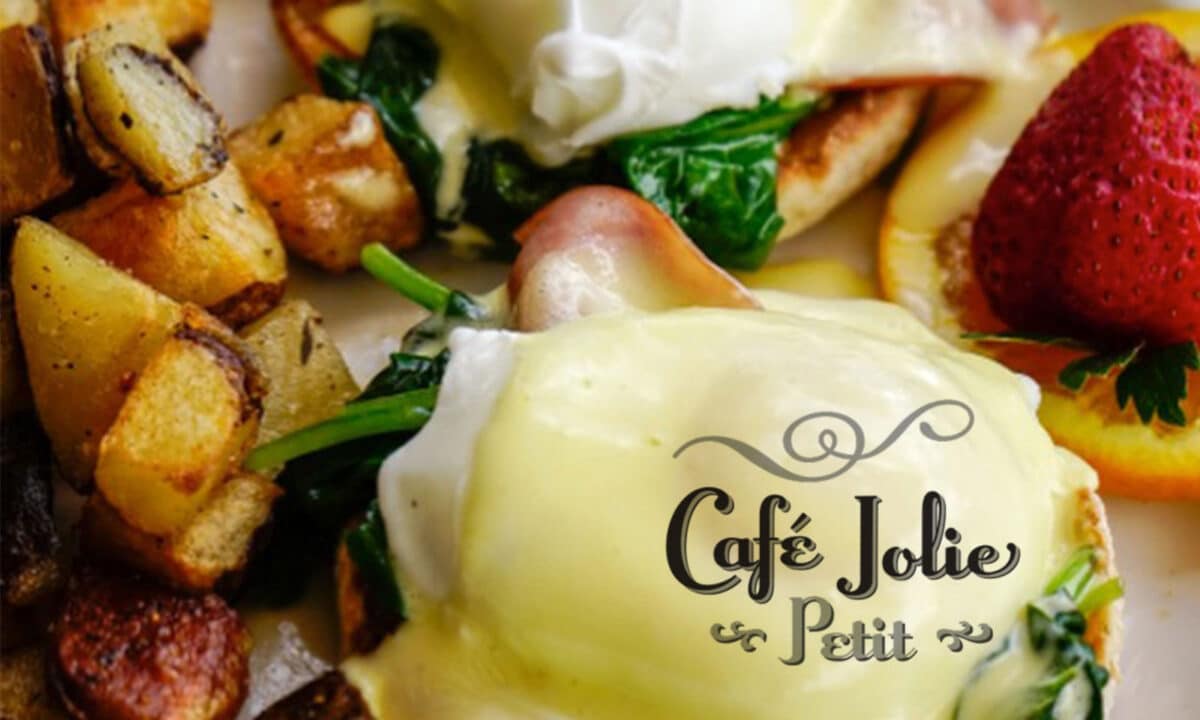 Alameda Post - eggs benedict and potatoes. 