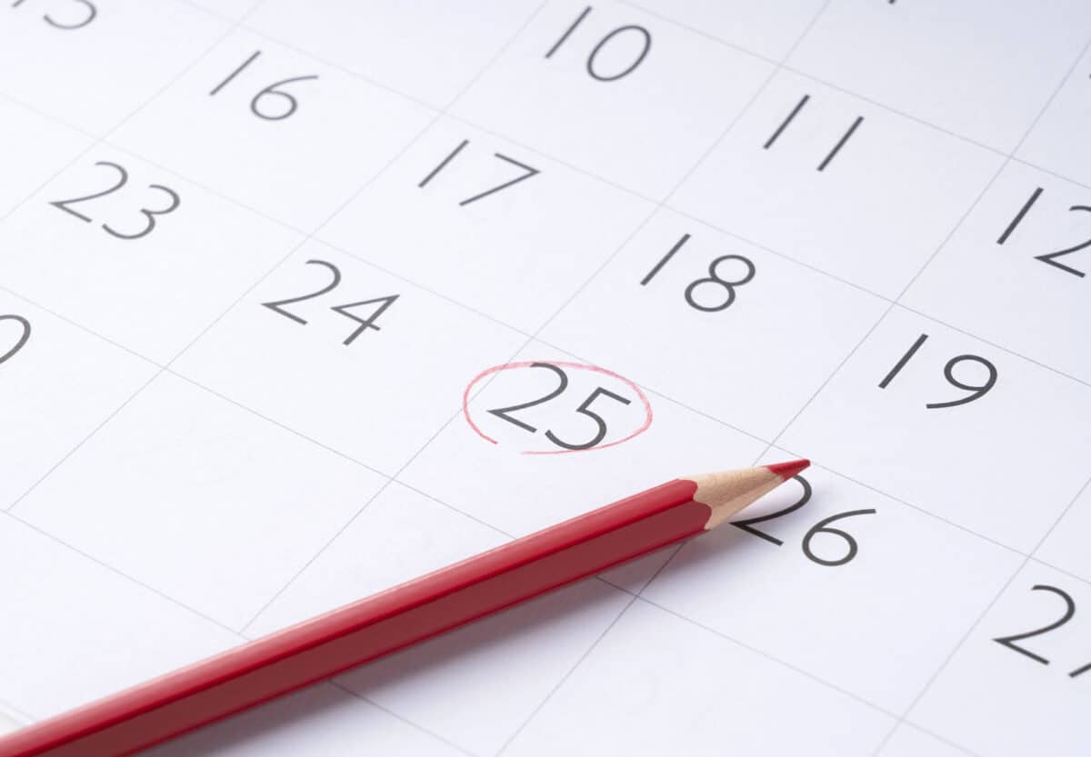Alameda Post - A calendar. 