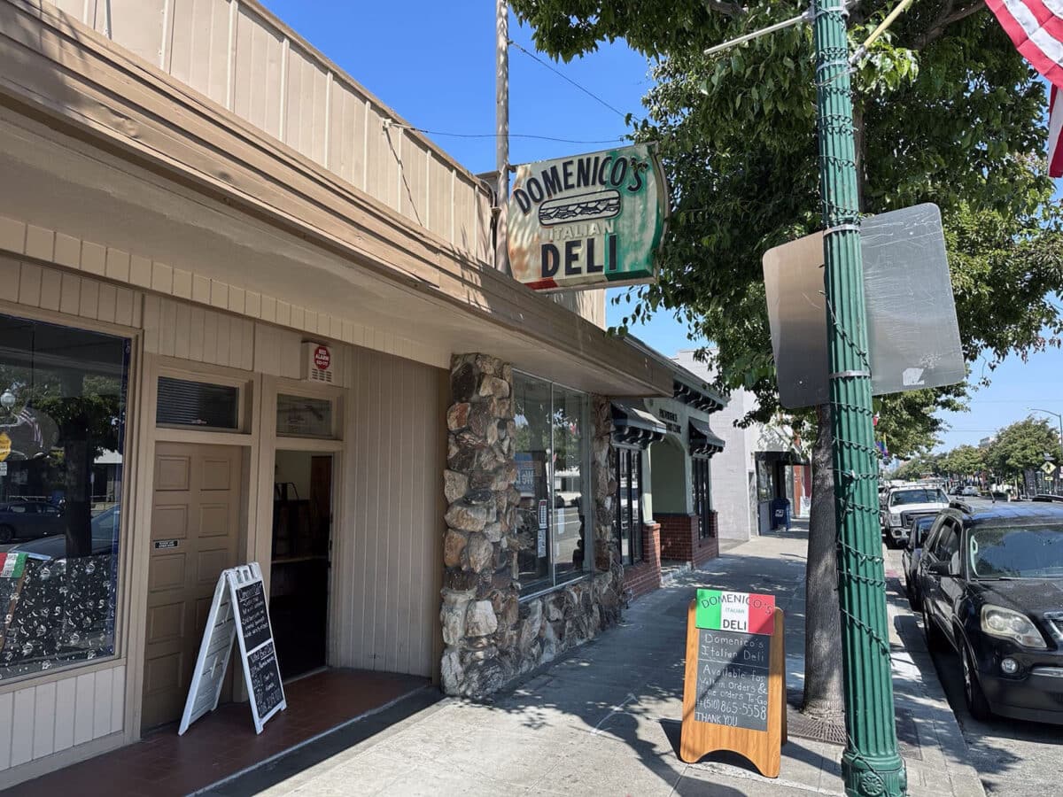 Alameda Post - The front of Domenico's Deli. 