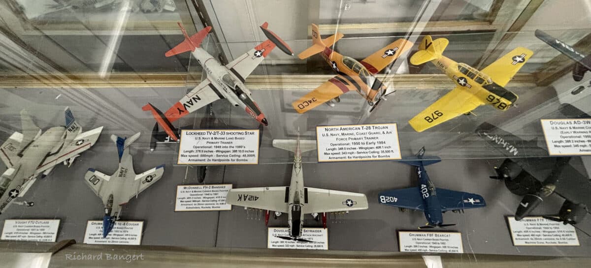 Alameda Post - A collection of model planes.