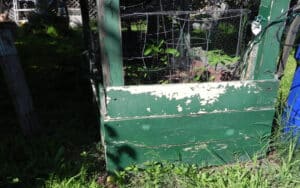Alameda Post - A raised garden bed.