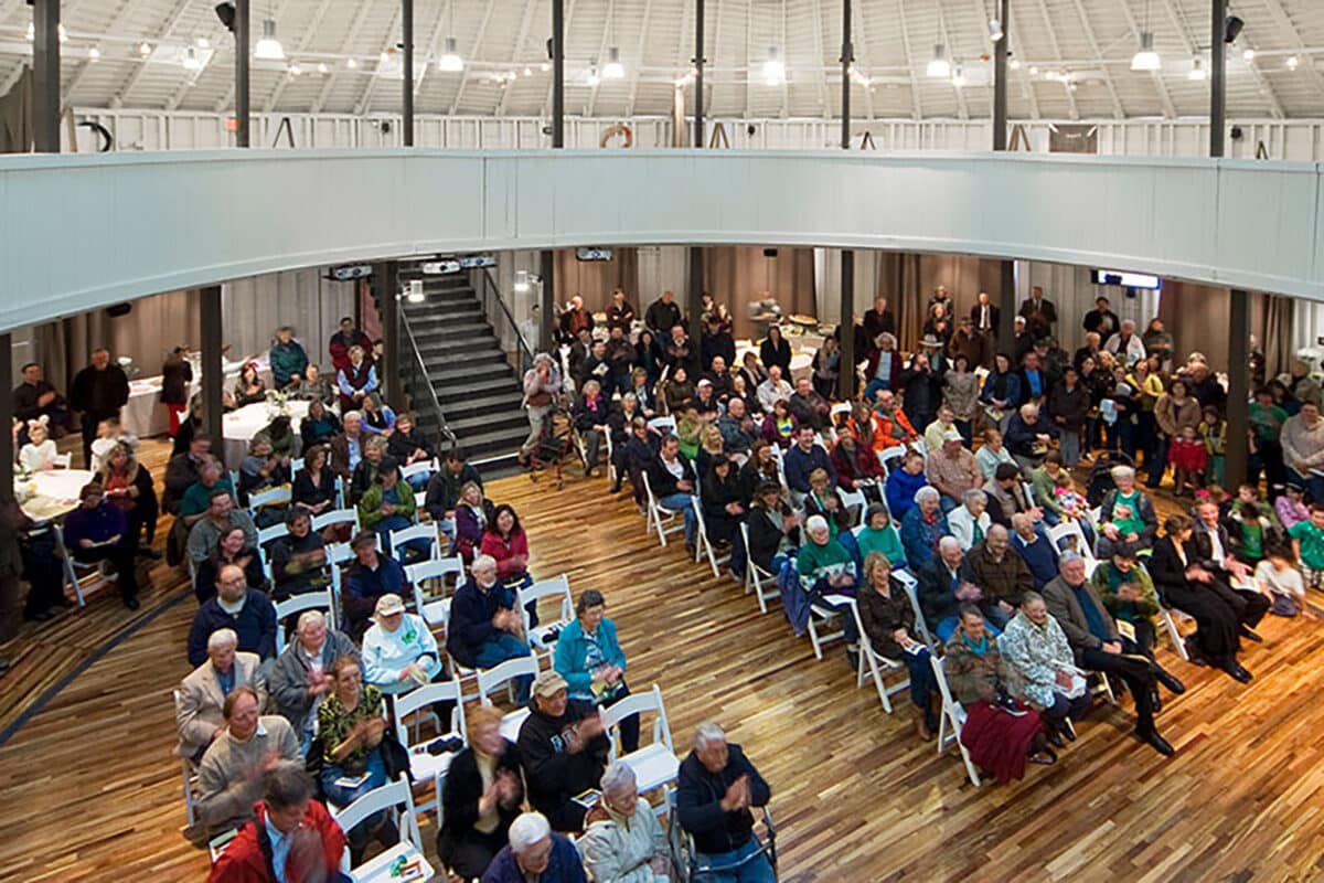 Alameda Post - A look at the inside of the DeTurk Round Barn