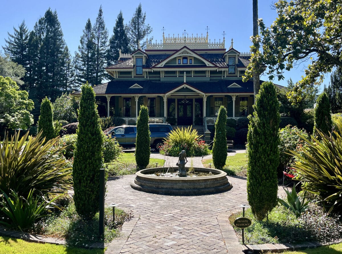 Alameda Post - A beautiful, well maintained mansion with gardens.