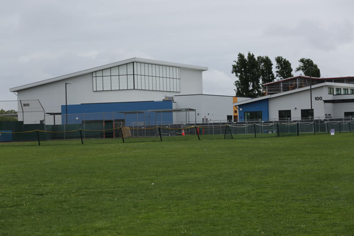 Alameda Post - Construction on the new AUSD Wood Middle School.