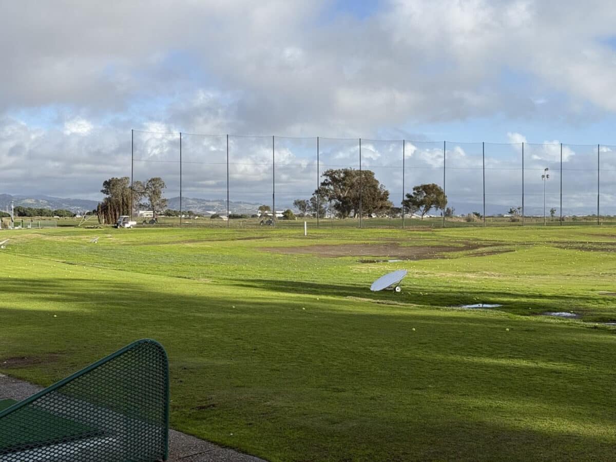 Alameda Post - The driving ranges at Corica Park Golf Course. 