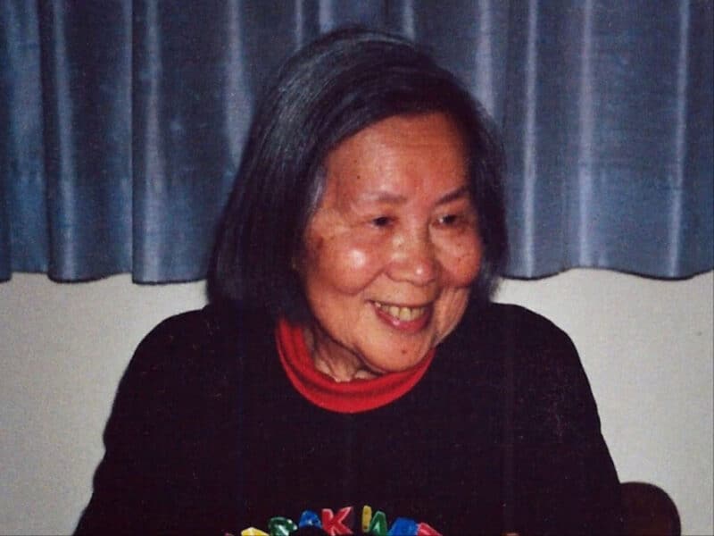 Alameda Post - Alice W. Huie smiles.