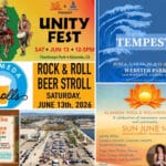Alameda Post - A collage of posters and photos for upcoming local events this week.