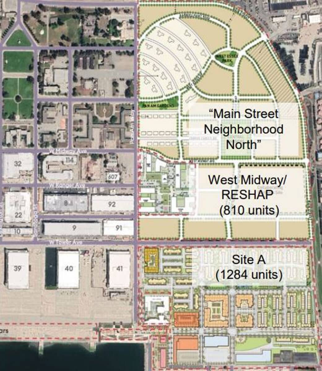 Alameda Post - A map of Alameda Point, including where Main Street Neighborhood North is. 