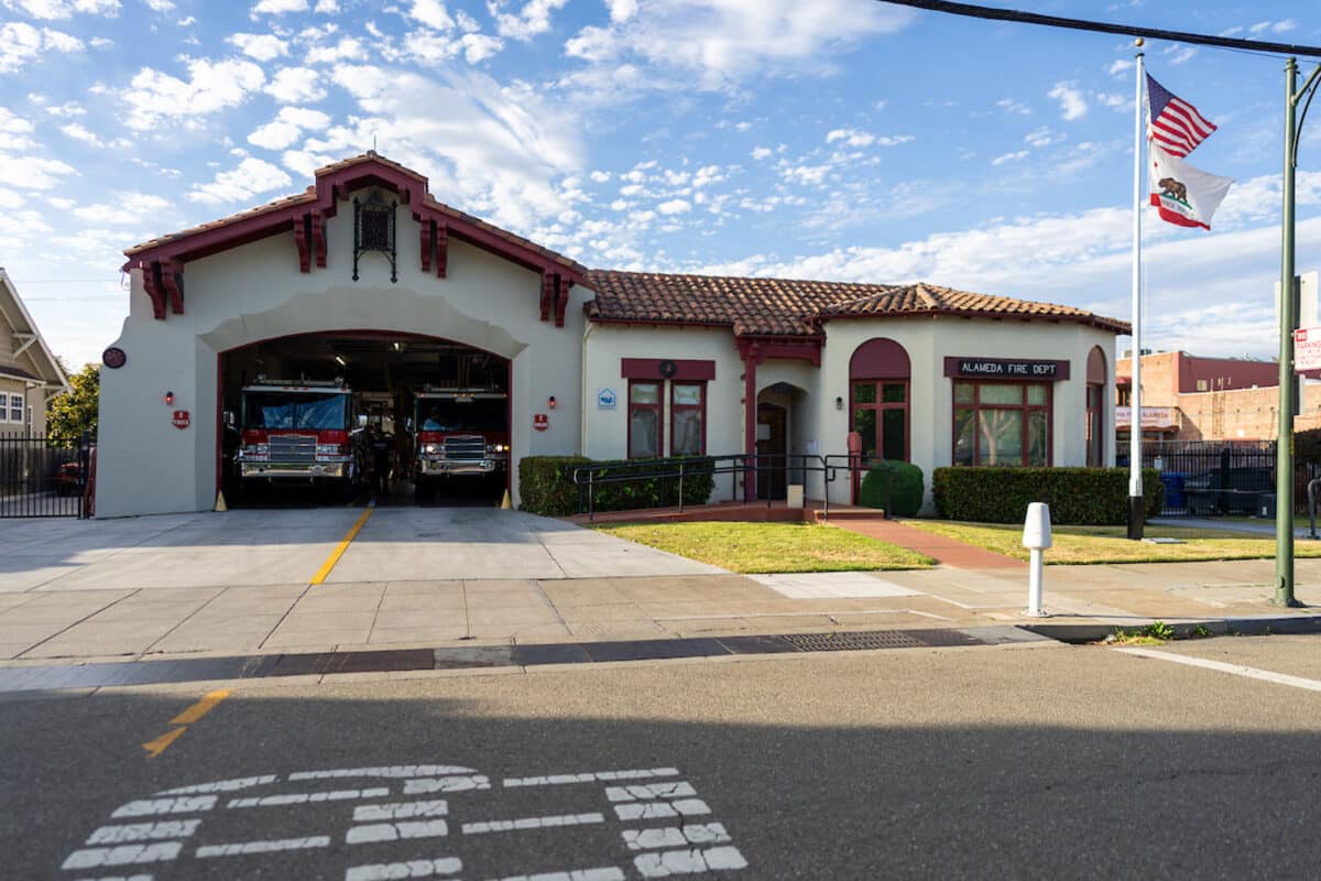 AlamedaPost - An old fire station in Alameda suggested for renovations in the Stronger Together project.