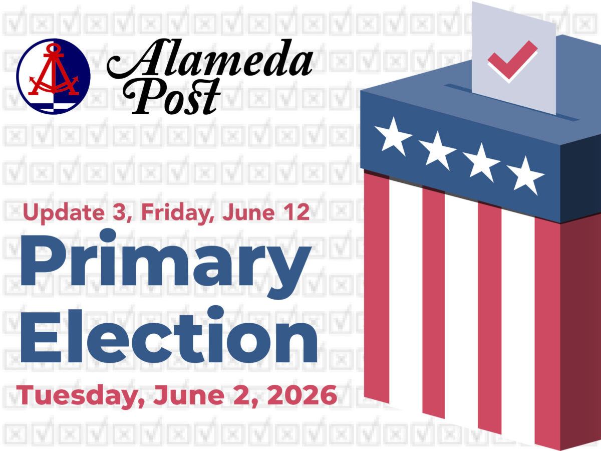 Alameda Post - June 2, 2026 California Primary Election results update 3, Friday, June 12, 2026