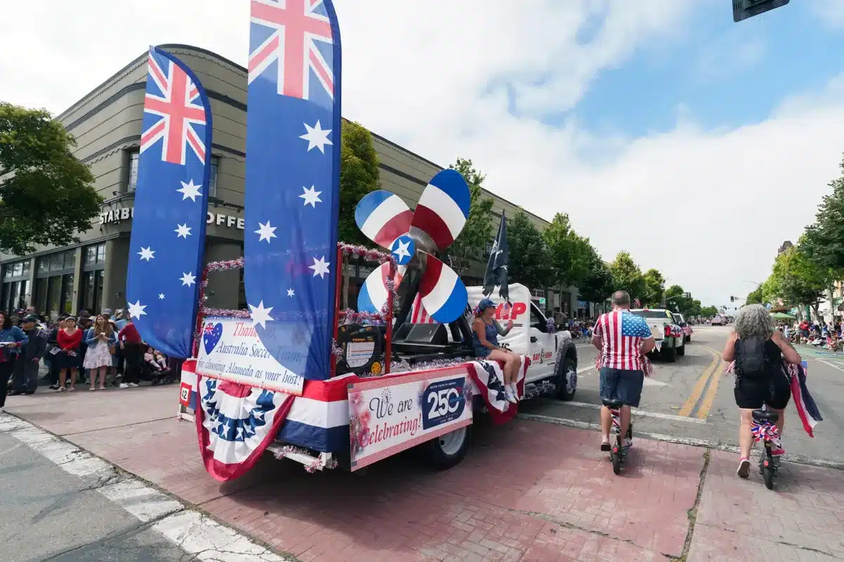 Alameda Post - Fourth of July Parade 2026. Photo by Maurice Ramirez