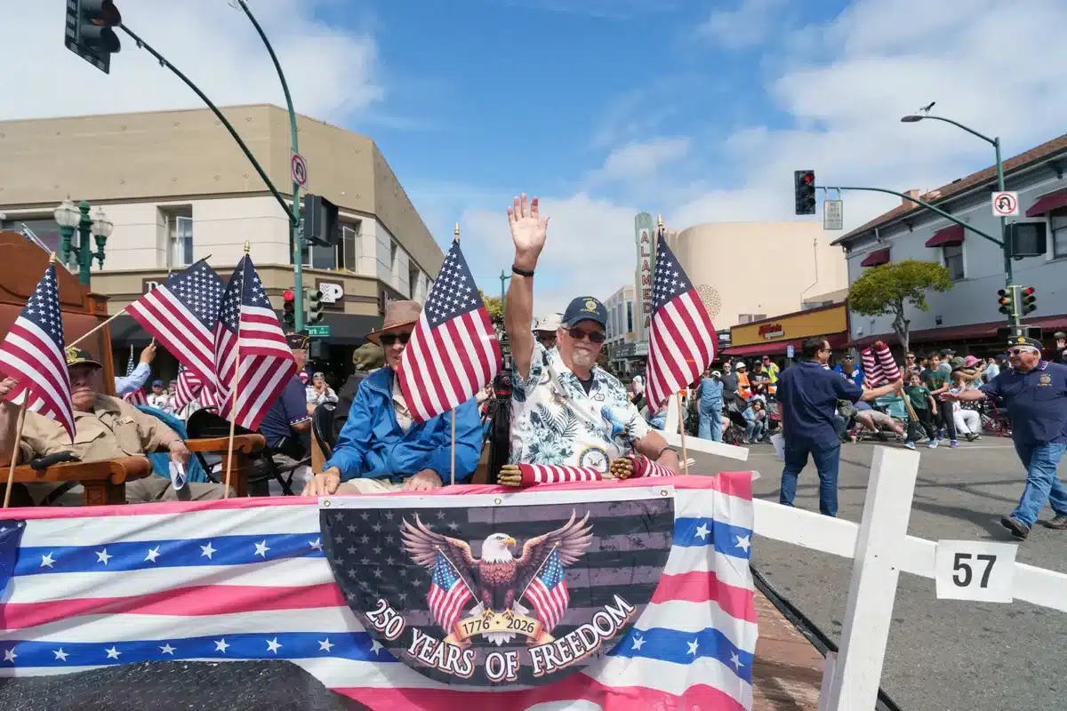 Alameda Post - Fourth of July Parade 2026. Photo by Maurice Ramirez