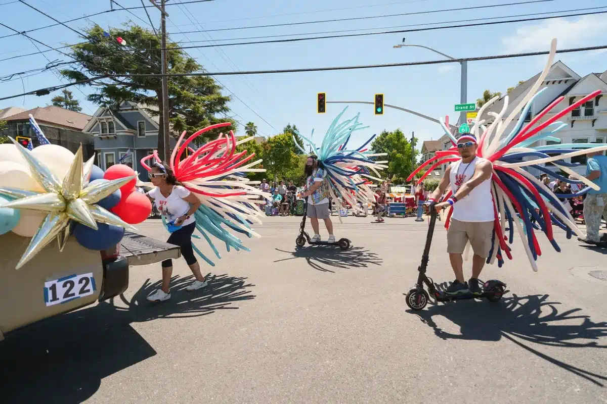 Alameda Post - Fourth of July Parade 2026. Photo by Maurice Ramirez