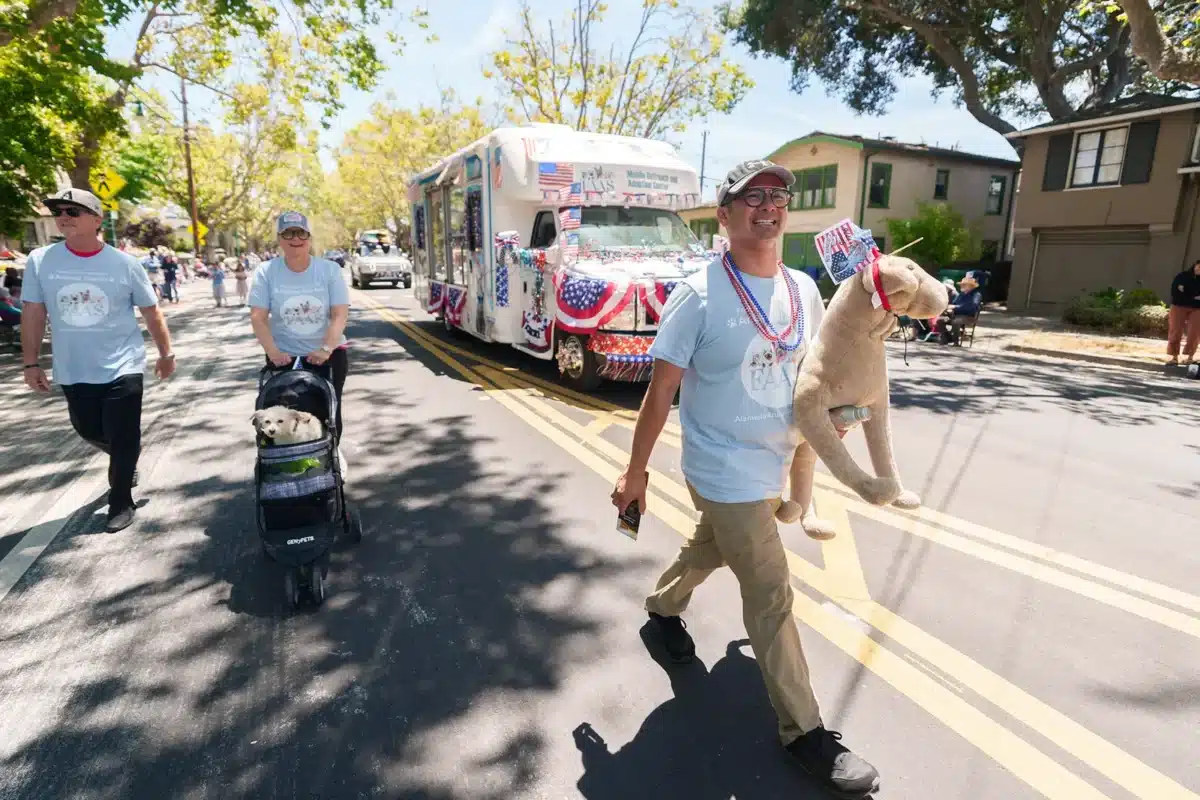 Alameda Post - Fourth of July Parade 2026. Photo by Maurice Ramirez