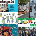 Alameda Post - A collage of posters for upcoming events.