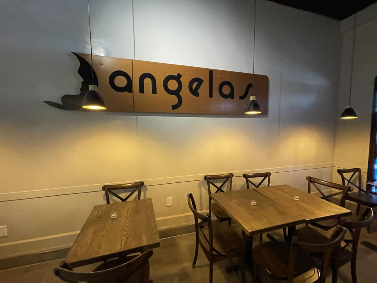 Alameda Post - The inside of Angela's restaurant