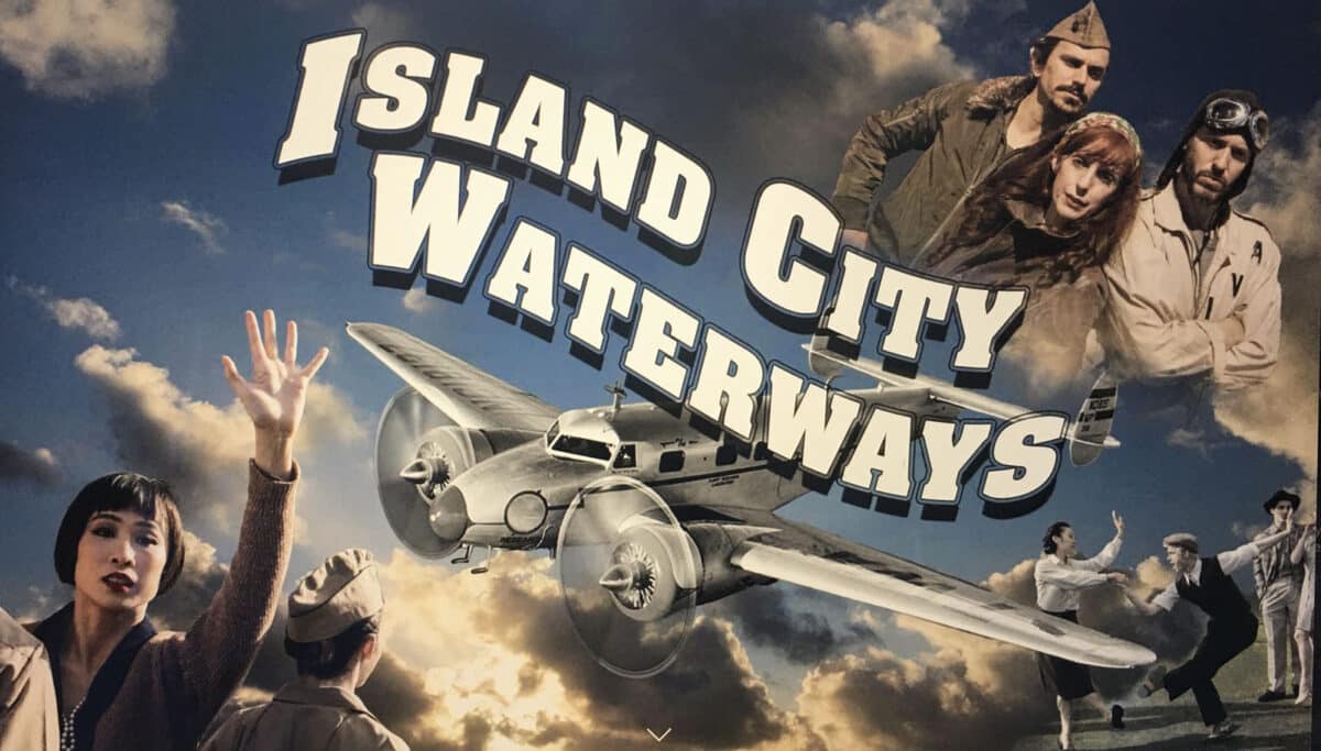 Alameda Post - A poster or graphic for Island City Waterways. 
