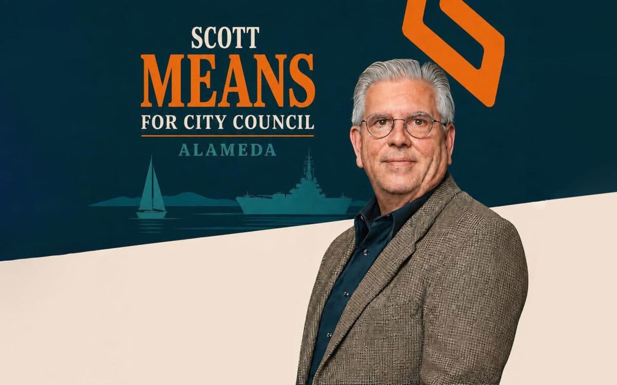 Alameda Post - graphic from Scott Means campaign