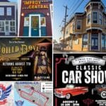 Alameda Post - A collage of posters for upcoming events.
