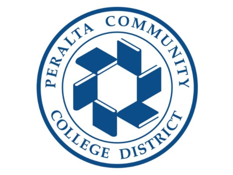 Alameda Post - The logo for the Peralta Community College District.