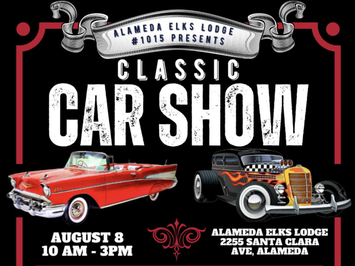Alameda Post - A poster for the Elks Classic Car Show. 